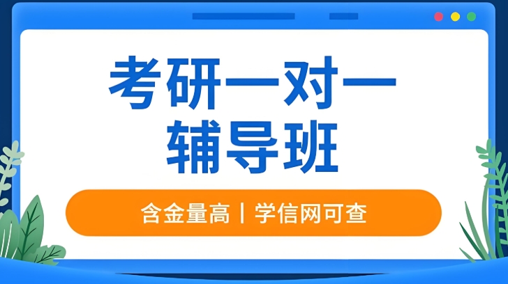 【一对一上岸】国内课程质量好的考研辅导机构名单榜首