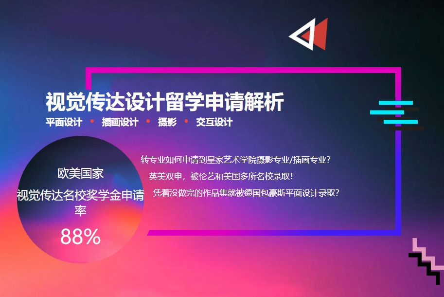  广州黄埔区精选视觉传达艺术留学辅导机构汇总